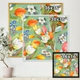 thumbnail image 4 of Designart 'Blooming Orange and White Tulips II' Traditional Framed Canvas Wall Art Print, 4 of 5