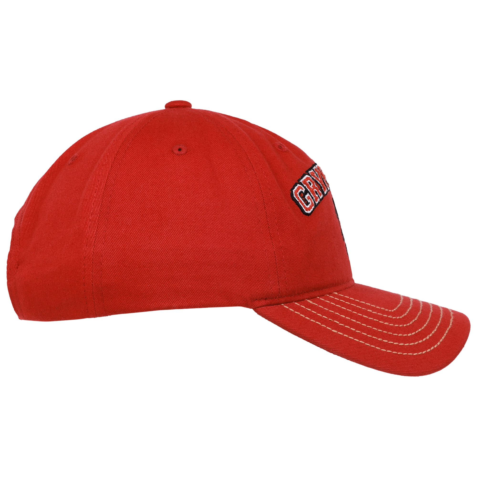 Harry Potter Baseball Cap, Gryffindor Dad Hat with Curved Brim, Red, One Size