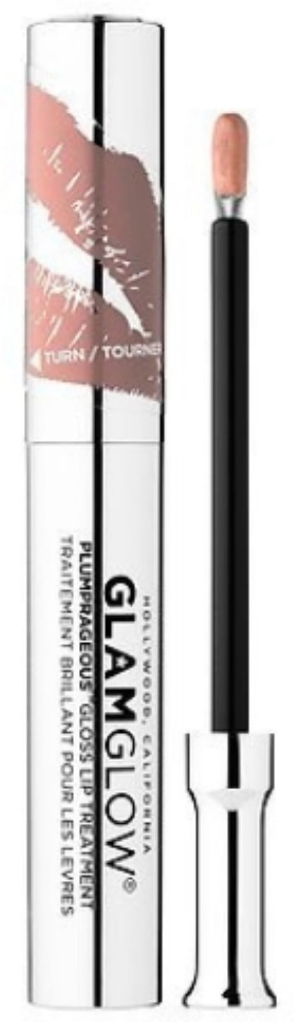 Glam Glow Plumprageous Gloss Lip Plumper Treatment Casting Couth 0.12Oz/3.8Ml