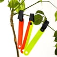 thumbnail image 1 of 12 Pcs Marqueurs de Sentier Haute Visibilité avec Clips, Tachets Réfléchissants pour Randonnée Chasse Extérieur, 1 of 8