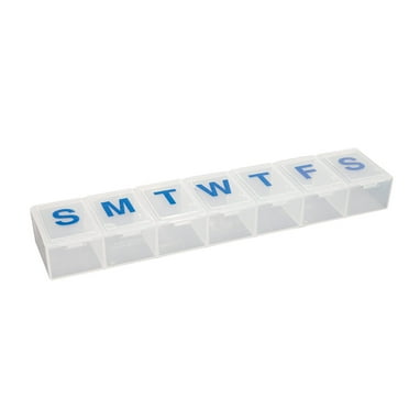 7-Day Pill Planner JUMBO 2XL with Braille markings