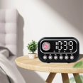 thumbnail image 1 of IROINID Bluetooth Speaker,Small Speaker,Portable Bluetooth Speakers TWS,Intelligent Bluetooth Sound,Alarm Clock,Speaker,Clock Subwoofer,Portable Mini Desktop,Home,Outdoor TWS,New Model, 1 of 3