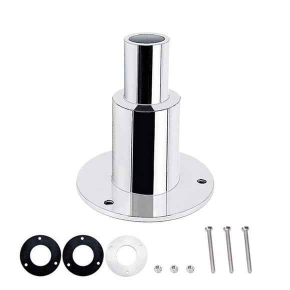 ZOUBAOQ Jkapagzy Thru Hull Exhaust Skin Fitting Tube Pipe Socket Hardware Part Diesel Heater Vehicle For Boat Truck Marine Car F8D6 Heater