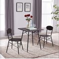 thumbnail image 2 of Kings Brand Furniture Dining Set, Black/Walnut, 2 of 4