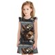 thumbnail image 1 of Balery Steampunk Squirrel Pilot Camisón de princesa para niñas, pijama de algodón con mangas abullonadas, suave y bonito.-Large, 1 of 6