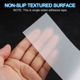 thumbnail image 3 of Uxcell 2" x 33 FT Non-Slip Tape Frosted High Traction Non Skid Tape Waterproof Diamond Textured Tape, Transparent, 3 of 6