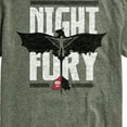thumbnail image 3 of How to Train Your Dragon - Night Fury Flight  - Men's Short Sleeve Graphic T-Shirt, 3 of 5