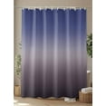 thumbnail image 4 of Shower Curtains Purple and Gray Ombre Bath Curtain Gradient Gradual Color Waterproof Bathroom Shower Curtain Set with Hooks Decoration 72 x 84 Inches, 4 of 7