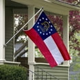 thumbnail image 2 of Georgia State Flag - 3ft x 5ft Knitted Polyester, State Flag Collection, Made in The USA, 2 of 5