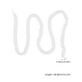 thumbnail image 6 of WEUVEB Ruffle Shoelaces White Polyester Cute Lace Design for Decor 2Pairs, 6 of 8