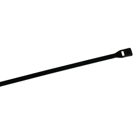 Cobra Global LP14S0C Low Profile Cable Ties 100 Pack - 50 lbs., 14 in. Black