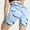 Light Blue, variant on Women's Athletic Seamless Scrunch Booty Shorts High Waist Lifting Butt Workout Gym Yoga Athletic Shorts