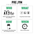 thumbnail image 2 of Pre Workout Powder JYM Supplement Science Pre JYM con sabor a fresa y kiwi, 2 of 4