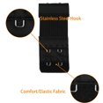 thumbnail image 4 of INSPIRE CHIC Women 5Pcs Strechy Bra Extenders, 2x2/2x3/2x4 Hooks Elastic Back Bra Extension Strap Bra Band Black-1, 4 of 6