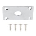 thumbnail image 3 of Guitarra eléctrica Universal estilo cuadrado Jack placa bajo 1/4 salida entrada Jack Socket, 3 of 8