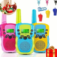 thumbnail image 1 of Walkie Talkie para Niños Shirsoul 3 Piezas 8 Canales 3 Millas, 1 of 3