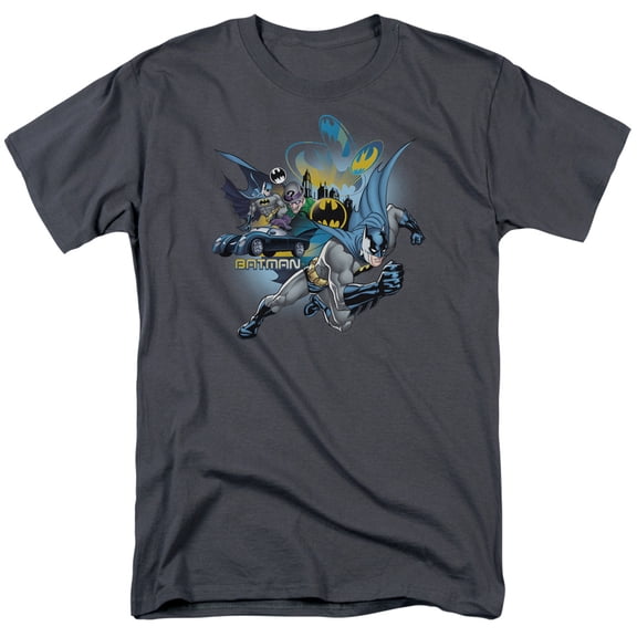 Batman Men's Call Of Duty T-shirt X-Large Charcoal