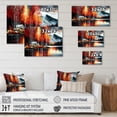 thumbnail image 4 of Designart Cabin By The Lake In Autumn II Canvas Wall Art, 4 of 5