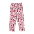 thumbnail image 4 of Balery Garden Gnomes print Women's Pajama Pants,Ultra Lightweight Pjs,Lounge Pant-X-Large, 4 of 9