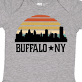 thumbnail image 4 of Inktastic Buffalo New York Skyline Retro Boys or Girls Baby Bodysuit, 4 of 5