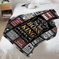 thumbnail image 6 of Boss Blanket Boss Gifts for Women Boss Throws Blankets Boss Day Gift Birthday Christmas Retirement Gifts 50"×60", 6 of 6