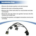 thumbnail image 6 of CSYANXING Quality Ignition Coil Wire Harness for Kia Soul Veloster Rio 273502B000 Easy Installation PC Material, 6 of 8
