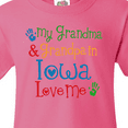 thumbnail image 4 of Inktastic Iowa Grandma Grandpa Loves Me Youth T-Shirt, 4 of 5