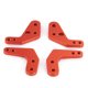thumbnail image 1 of Amortiguador Tholdsy trasero delantero aleación de aluminio 1/10 Axia SCX10 90046 RC Rojo, 1 of 6