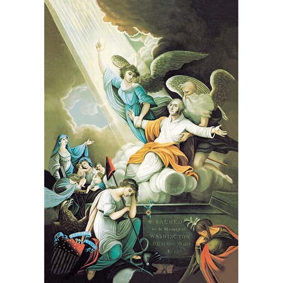 The Apotheosis of Washington Fine art canvas print (20" x 30")