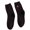Black, variant on Christmas Embroidery Thermal Socks Middle Calf Length Cold Weather Protections Couple Matching Outdoor Activity