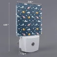thumbnail image 2 of Cauagu Modern Modern Excavator Print LED Nightlight,0.5W Night Lights Plug into Wall 1 Pack with Dusk-to-Dawn Light Sensor Soft Glow Lamp for Bathroom Adult Hallway-EU, 2 of 7