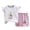 Z01-White, variant on CAICJ98 Summer Clothes for Toddler Baby Girls 3 6 12 18 Months 2T 3T 4T 5T Girls Outfits Cute Cartoon Sleeveless Tank Tops and Shorts Set 2Pcs (Dark Purple,3-4 Years)