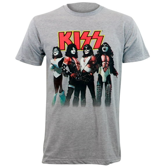 Kiss Men's Stance T-Shirt Heather Gray S