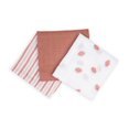 thumbnail image 3 of Lulujo - Infant, Baby, Infant - Cotton Muslin Receiving Blankets - 3 Pack, 3 of 6