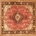 thumbnail image 1 of Ahgly Company Indoor Square Persian Orange Traditional Area Rugs, 6' Square, 1 of 1
