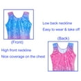 thumbnail image 4 of Gymnastic Leotards for Girls Shiny Pink Size 8-9 Years Old Little Kids Sports Unitards, 4 of 7