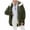 Army Green, variant on Kukoosong Women's Fuzzy Fleece Jacket Zip Up Hooded Cardigan Coats Outerwear with Pockets