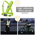 thumbnail image 4 of Reflective Elastic Band Suit Reflective Clothing Night Running Safety Reflective Vest, 4 of 5
