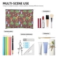 thumbnail image 3 of Rocae Frogs and Mushrooms for Cosmetic Bags for Women Paper Reusable Cosmetic Bag Travel Toiletry Organizer Capacity Multipurpose Zipper Pouch, 3 of 8