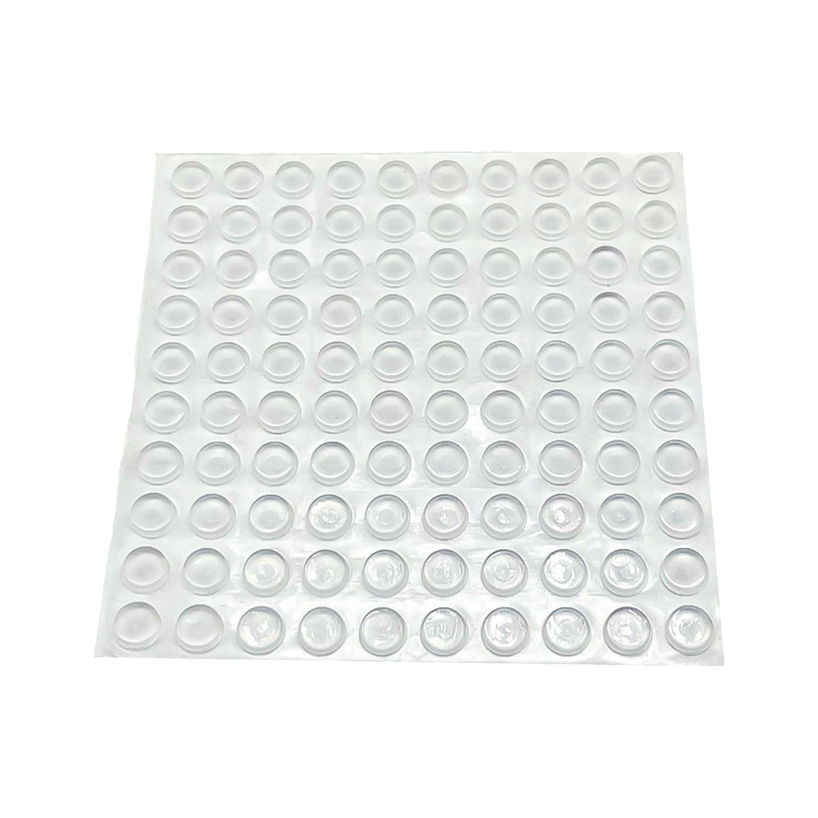 100 Pcs Pare-Chocs d'Armoire en Silicone - Autocollants, Réduisant le Bruit, pour Meubles de Cuisine