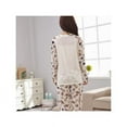 thumbnail image 2 of Pyjama de Printemps Imprimé Bande Dessinée pour Femmes Ensembles de Vêtements de Nuit Doux et Amples, 2 of 2
