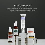 Advanced Clinicals Advanced Retinol Eye Balm + Peptides Face Moisturizer Cream | Visible Anti Aging Under Eyes Cream Improves Appearance Of Wrinkles, Fine Lines, Puffiness, Dark Circles, 1 Fl Oz