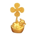 thumbnail image 3 of Estatua de metal del dios de la riqueza del Feng Shui, escultura decorativa de lujo para centro de mesa. Estilo B, 3 of 6