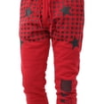 thumbnail image 6 of Mens Jogger Pants with Pattern Fleece Comfort Active Sweatpants, 6 of 6