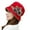 Red, variant on Zhaomeidaxi Women Winter Warm Knit Hat Wool Snow Ski Caps with Visor