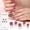 BSS0247, variant on Women's Gradient Onion Powder Flash Gel Semi-curing Gel Nail Sticker