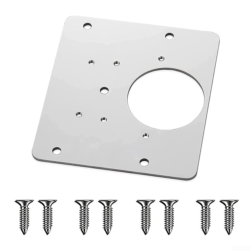 Hinge Repair Plate Stainless Steel Furniture Cupboard Mount Tool For Cabinet