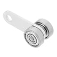 thumbnail image 5 of DEEPCRAFF Sliding Door Rail Pulley Stainless Steel Silver 1Set for Durable Construction, 5 of 8