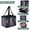 Mantra Background, variant on Collapsible Car Trunk Organizer with Handles 600D Oxford for Car Kitchen and Home Storage, Mantra Background 13× 10.2×10.8inch