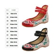 thumbnail image 3 of Sonducket Zapatillas de ballet clásicas para mujer Estilo atemporal para cualquier ocasión Zapatillas de ballet para mujer de lino de diario Type2 NO2, 3 of 6